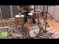 Noble  cooley walnut bop kit w solid snare jazz tuning