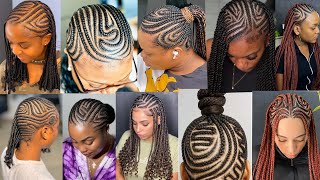 Extremely Elegant Cornrow Braids Hairstyles for Black Women | Black Women Braiding Hairstyles 2026