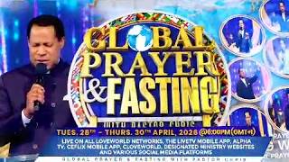 DAY 2: GLOBAL PRAYER AND FASTING WITH PASTOR CHRIS || APRIL 29TH 2026