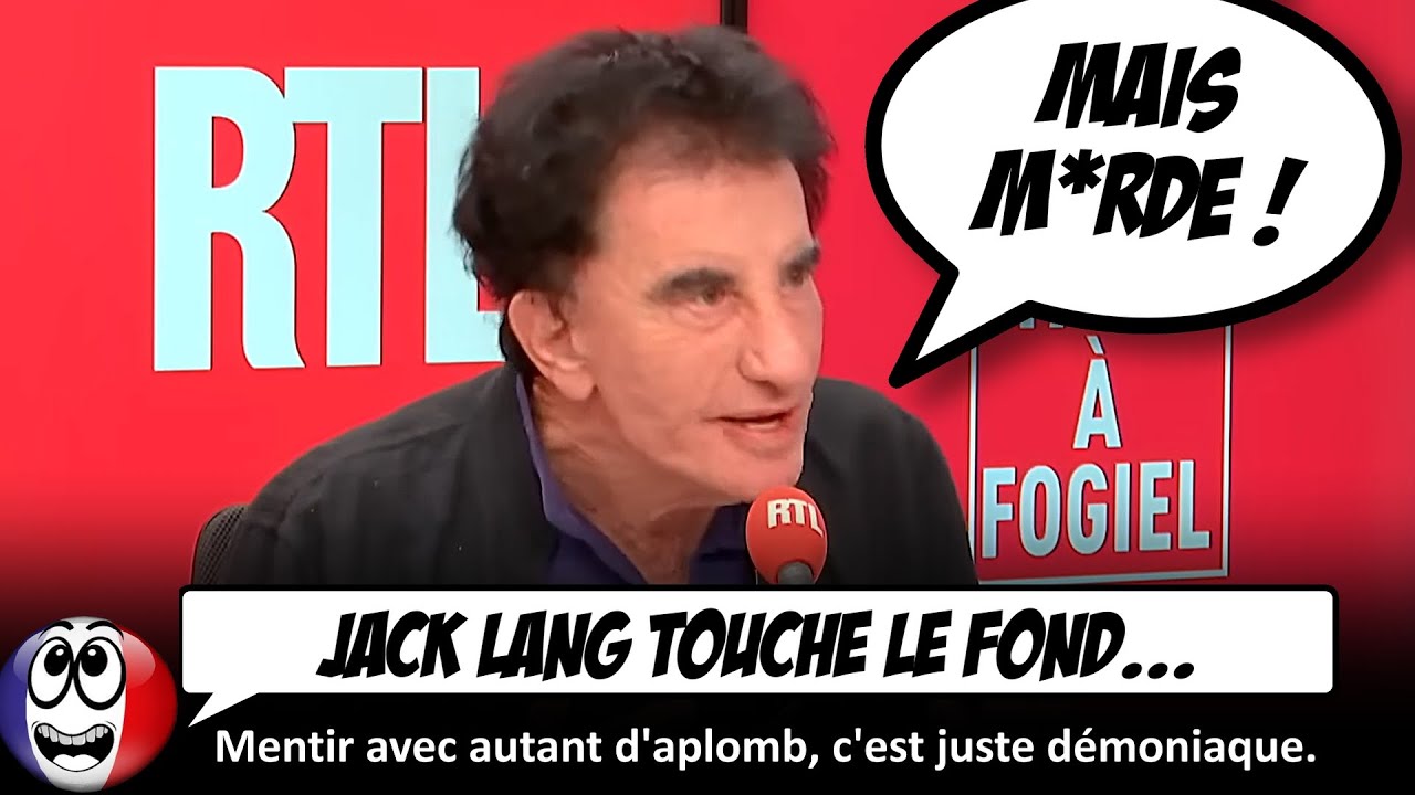Jack Lang PÈTE UN CÂBLE quand il est interrogé sur ses liens avec Jeffrey Epstein...