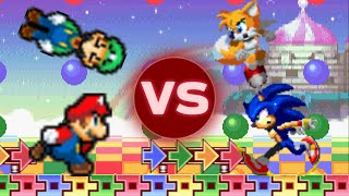 IKEMEN (MUGEN): Mario and Luigi vs. Sonic and Tails