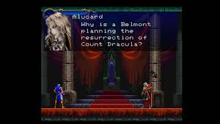 Alucard vs Richter - Bad ending - Castlevania, Symphony of the Night, PSX (USA)