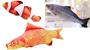 Pet Toys Interactive Moving Dancing Fish Cat  Moving Fish Cat Toy Review 2021