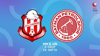TFF 3. Lig 2. Grup | Kemerkent Bulvarspor - TPAO Batman Petrol Spor A.Ş.