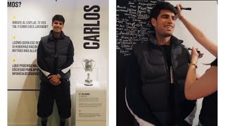🎾 Alcaraz Exhibition Booth in Madrid | Inspiring the Next Generation ❤️