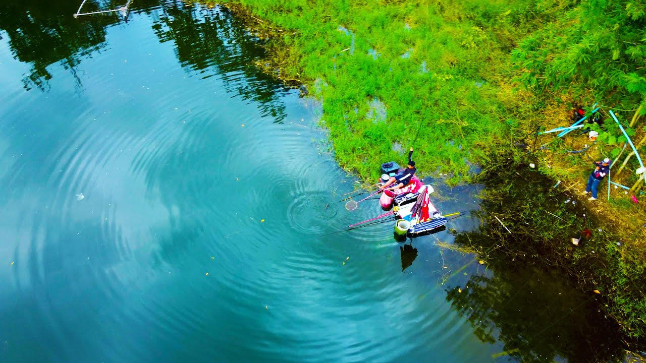 คนแห่ไป ตกชิงหลิว เปิดวันแรกหลังปิดไปนาน 2 ปี  อ่างเก็บน้ำห้วยแหน P.NU FSIHING