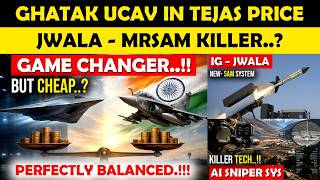 Ghatak UCAV Price Shock, JWALA Missile Explained,Army’s Smart Sniper Tech,SSN Project Exposed!!!