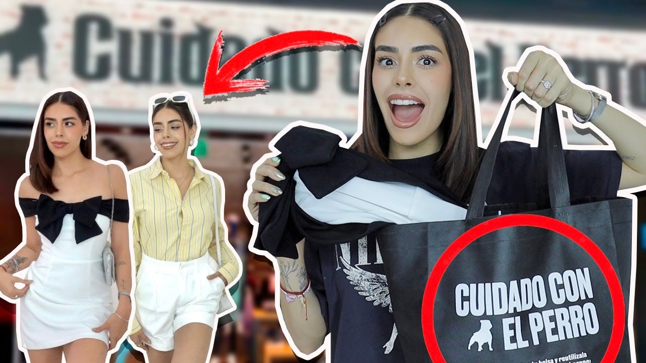 ME VESTÍ CARA CON ROPA DE CUIDADO CON EL PERRO 💸🛒