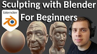 Sculpting with Blender For Beginners (Tutorial)