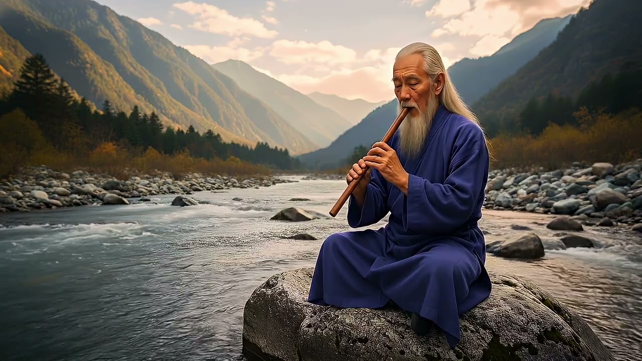 Deep Relaxation for Mind and Body | 432Hz Healing Flute Meditation for Stress Relief & Inner Peace