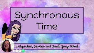 Balancing Synchronous and Asynchronous Time   Google Slides