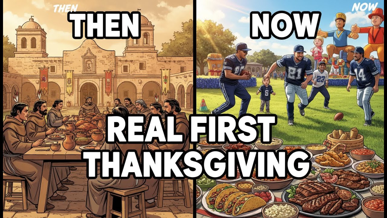 Texas History: The REAL First Thanksgiving - Hispanic Roots, Franksgiving & The Football Tradition