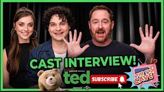 Ted Cast Interview | Max Burkholder, Alanna Ubach, Scott Grimes & Giorgia Whigham Talk Peacock’s Ted
