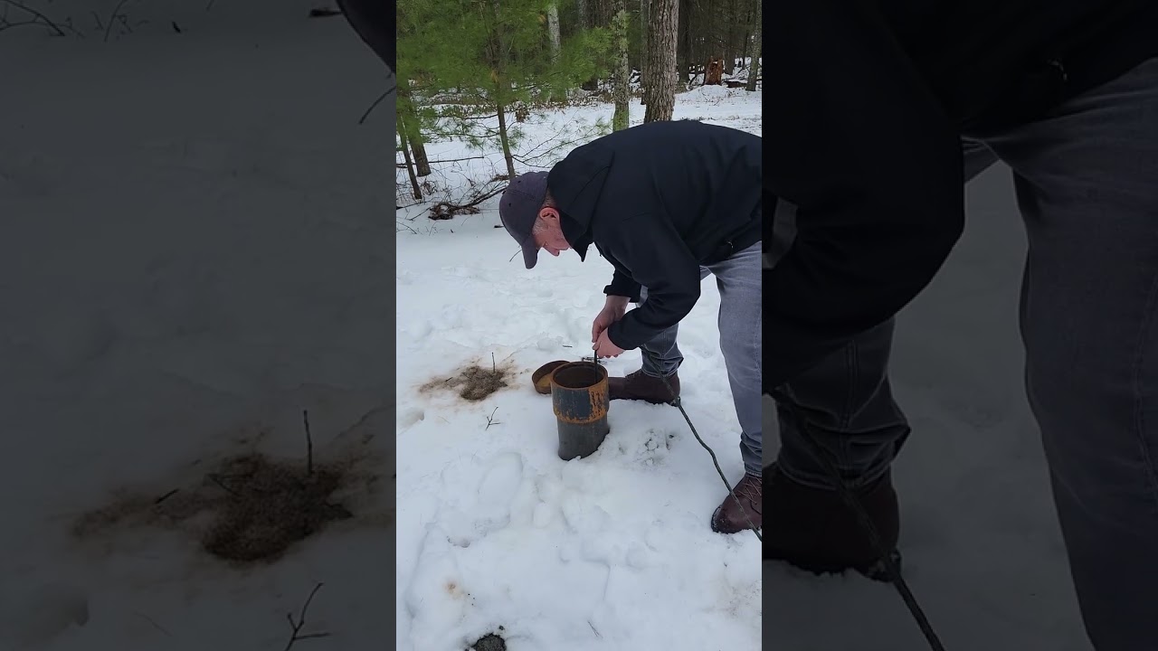 drilled deep well bailer bucket diy retrieve water without electricity  shtf prepper