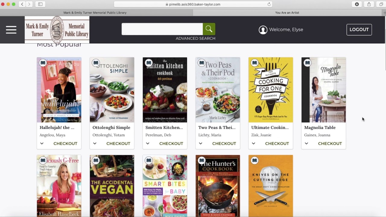Using Axis360 for eBooks and eAudio Books