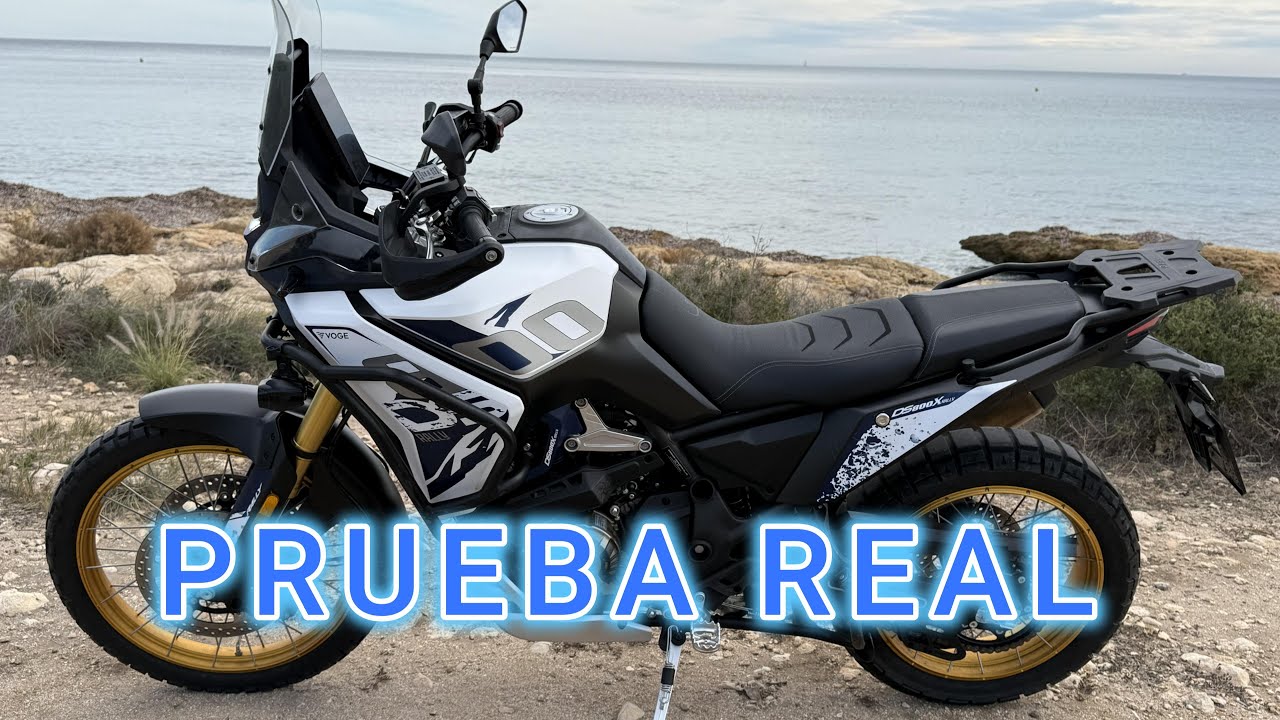 PRUEBA VOGE 800 RALLY SIN CENSURAS