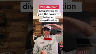 Stop praying for gain, the power of balanced diversification