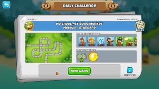 Bloonstd6 Daily Challenge: No Shoes By Some Monkey