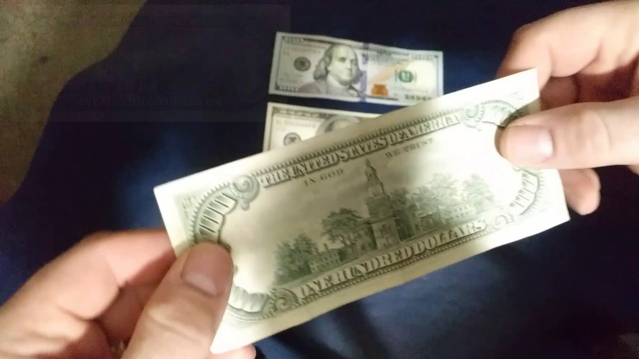 When Is A $100 Dollar Bill Considered Vintage?  (Just A Fun, Memory Lane Video!)
