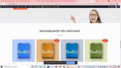Báo cáo sản phẩm web wordpress nhóm 12