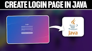 How To Create Login Page in Java ! For Beginners (Full Tutorial)