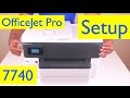 HP OfficeJet Pro 7740 Unboxing and Setup - Wireless Wide Format All-in-One Printer