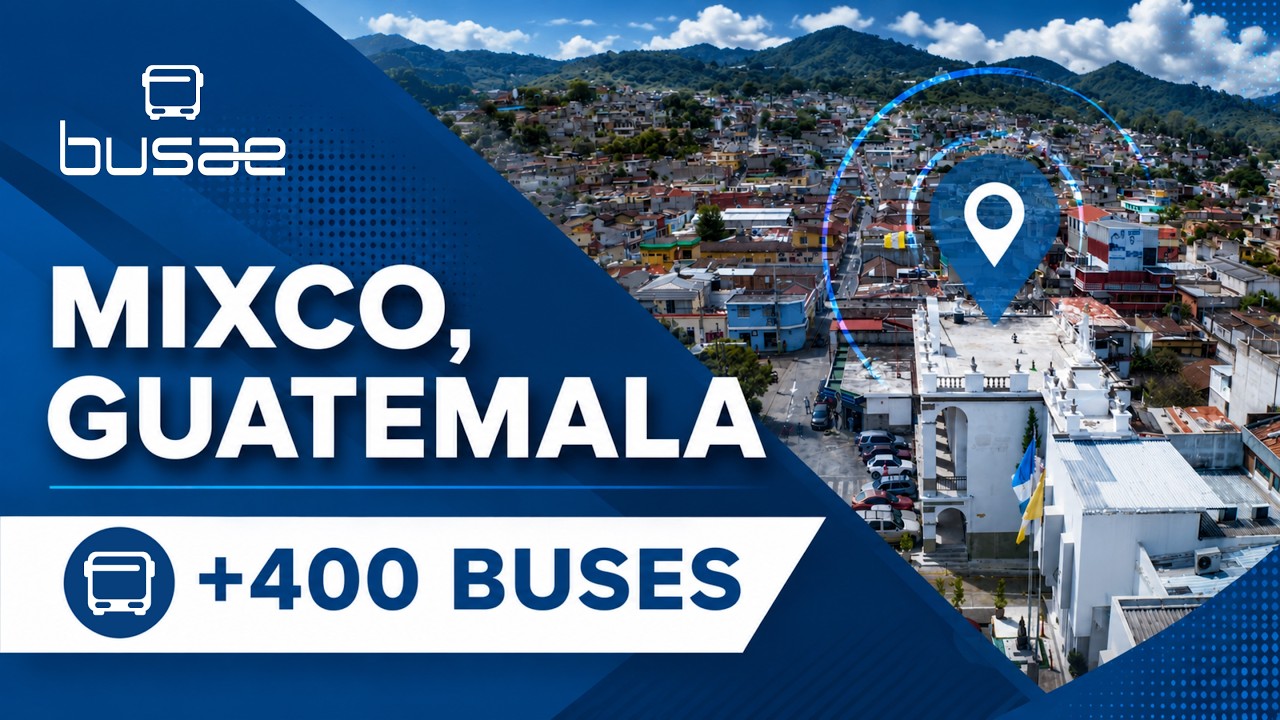 El futuro del transporte ya opera en Guatemala con Busae