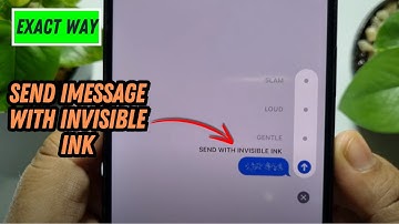 How To Send iMessage With Invisible INK (New Tricks)