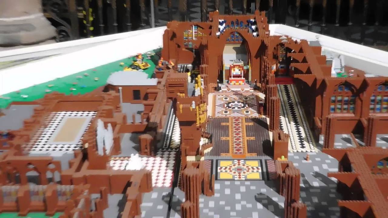 Lego Chester Cathedral - YouTube