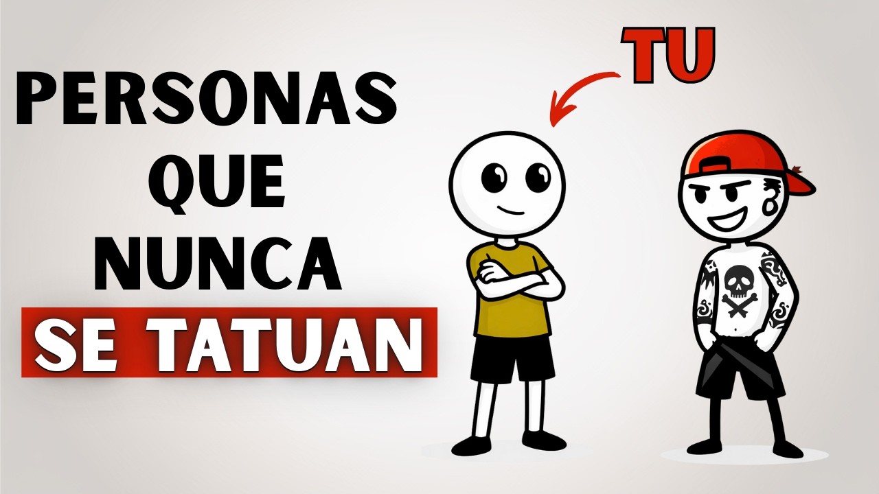 La psicología de las Personas que Nunca se Tatúan (NO es lo que Crees)