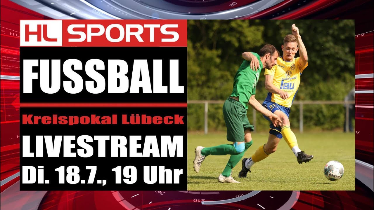 LIVE FUSSBALL Neue Auslosung der Kreispokal-Saison 2023/2024 des KFV Lübeck