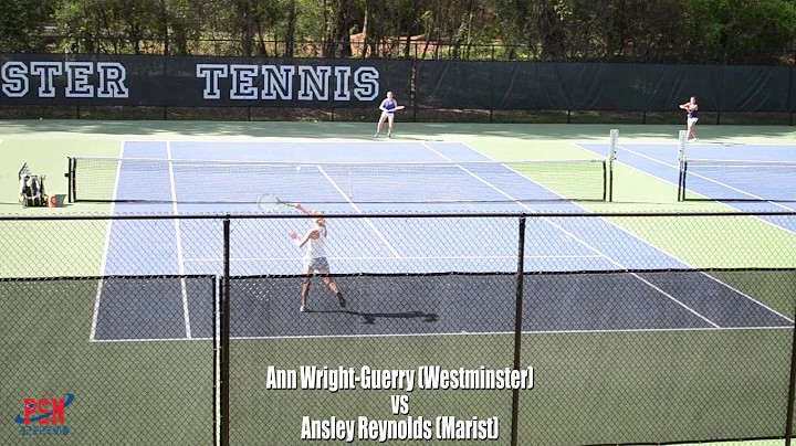Westminster's Ann Wright Guerry Wins In Singles On...