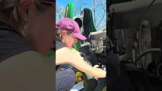 John Deer D125 series oil change