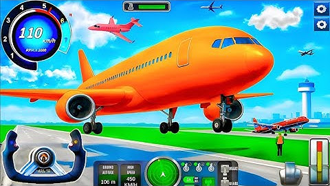 Real Flight Airplane City Pilot Simulator - Plane Boeing Emergency Landing - Android Gameplay