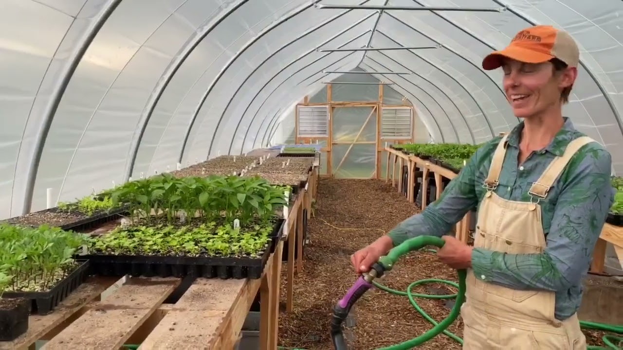 Hoophouse with Wild Roots Farm