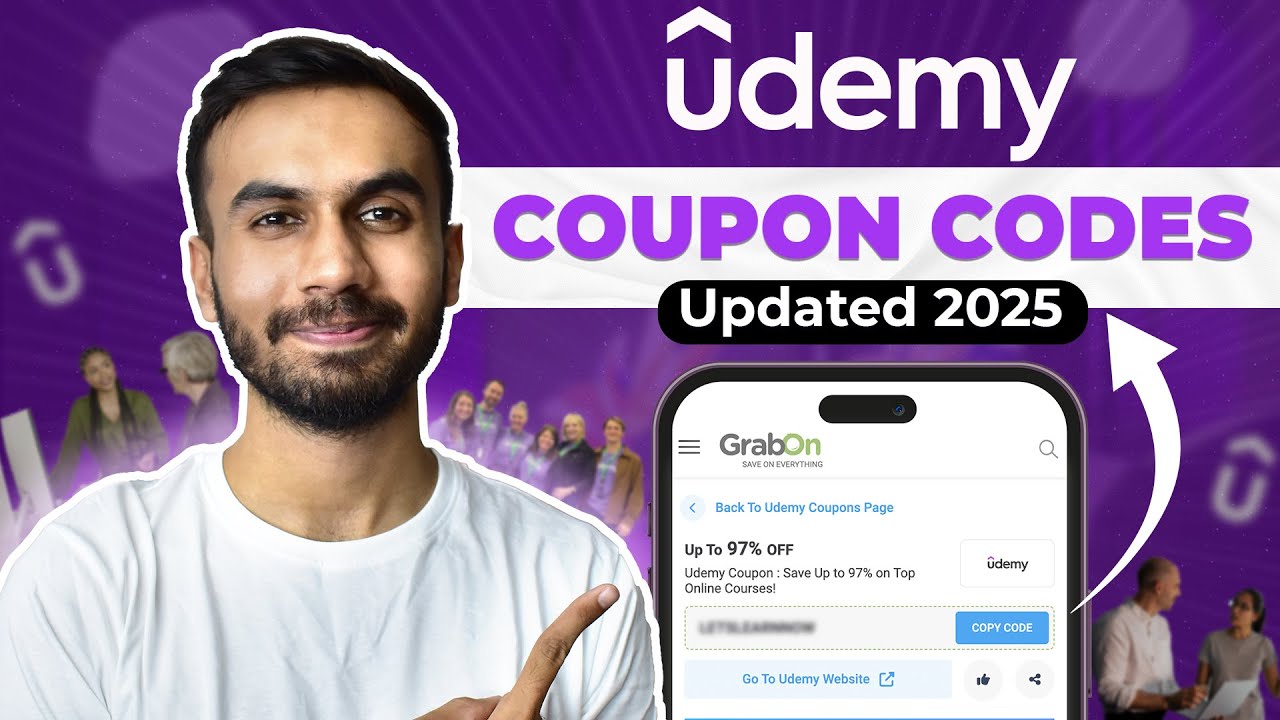 Udemy Coupon Code 2025 Today | Udemy Courses Coupon Codes 2025 - YouTube