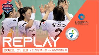 21 22 SK핸드볼코리아리그 인천광역시청 vs 경남개…