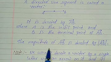 LNMU Degree Part 3 Math, Paper-7, Vector Analysis basic definition #B.ScMathematics