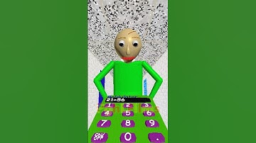 Baldi Holds a Calculator?? (Ft. 67)  #baldisbasics #baldi #animation #pghlfilms #art #roblox