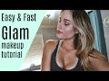 Easy &amp; FAST GLAM Makeup Tutorial - Ivana Cecilia - DISCLAIMER INCLUDED -