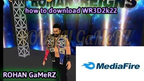 how to download WWE 2k22 WR3D in android ❤️|| 100 % work || ROHAN Gamerz