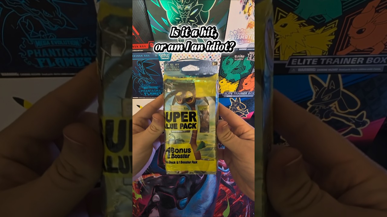 Is it a hit, or am I an idiot? Super Value Pack!