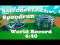 Astroneer speedrun core% 4:40 [World record]