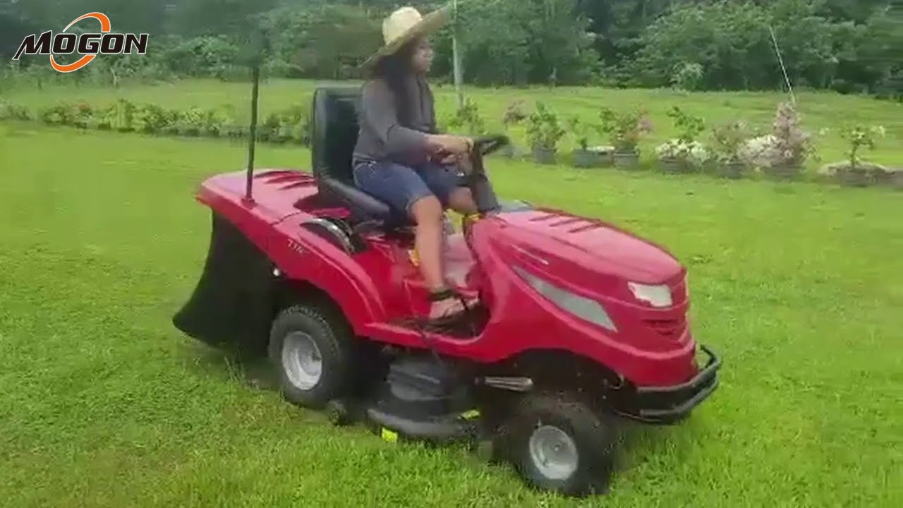 How I use my Riding Lawn Mower YouTube