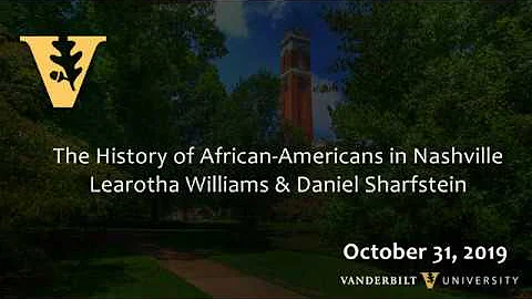The History of African Americans in Nashville - Session 4