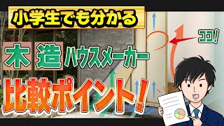 【入門】木造系ハウスメーカーの比較ポイント解説！