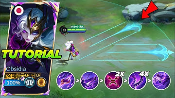 1 HP SAVAGE!! New Hero Obsidia Best Build and Emblem!! - Build Top 1 Global Obsidia ~ MLBB