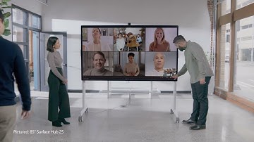 Surface Hub 2S Meetings and collaboration for hybrid teams.