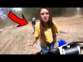 GIRL DRAMA AT THE MOTOCROSS TRACK | REACTS