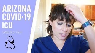 Arizona Covid-19 ICU Travel Nursing Assignment Weeks 7 & 8: Got The Second Vax, Got Side Effects